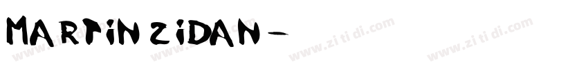Martin Zidan字体转换